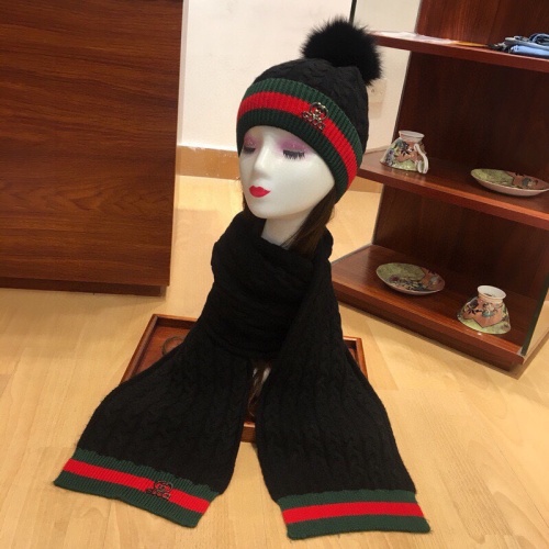 Replica Gucci Hat and Scarf Set #1265174 $56.00 USD for Wholesale