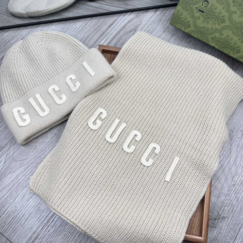 Gucci Hat and Scarf Set #1265176 $52.00 USD, Wholesale Replica Gucci Hat and Scarf and Glove Set