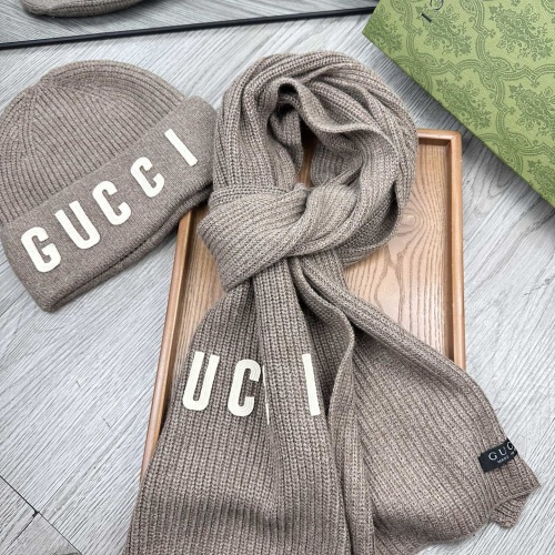 Replica Gucci Hat and Scarf Set #1265177 $52.00 USD for Wholesale