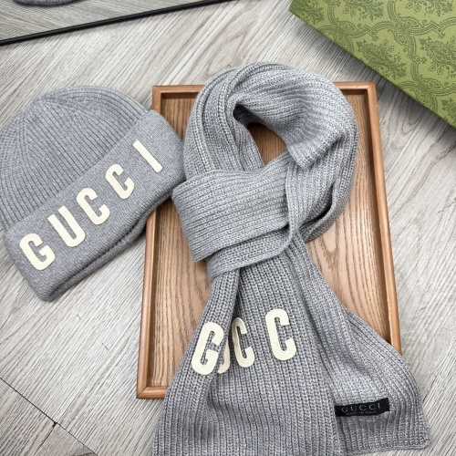 Replica Gucci Hat and Scarf Set #1265178 $52.00 USD for Wholesale