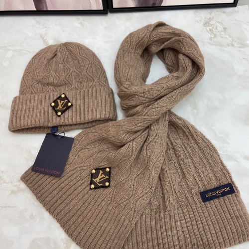 Replica Louis Vuitton LV Hat and Scarf Set #1265187 $48.00 USD for Wholesale