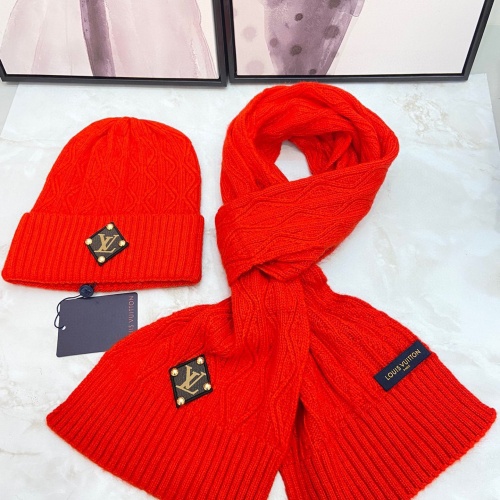 Replica Louis Vuitton LV Hat and Scarf Set #1265188 $48.00 USD for Wholesale