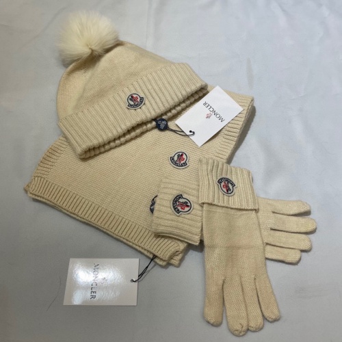 Moncler Hat and Scarf and Glove Set #1265212 $72.00 USD, Wholesale Replica Moncler Hat and Scarf and Glove Set