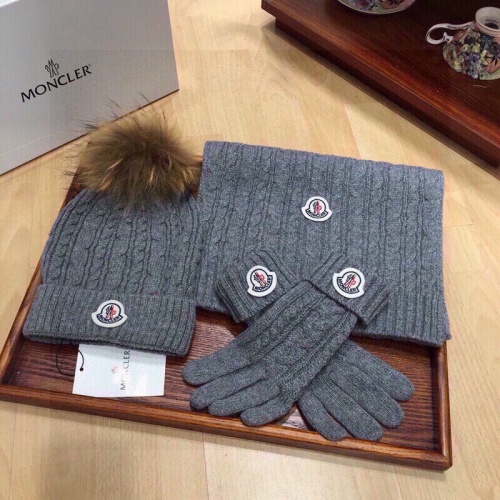 Moncler Hat and Scarf and Glove Set #1265217 $72.00 USD, Wholesale Replica Moncler Hat and Scarf and Glove Set