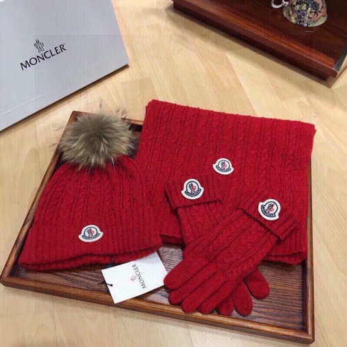 Moncler Hat and Scarf and Glove Set #1265218 $72.00 USD, Wholesale Replica Moncler Hat and Scarf and Glove Set