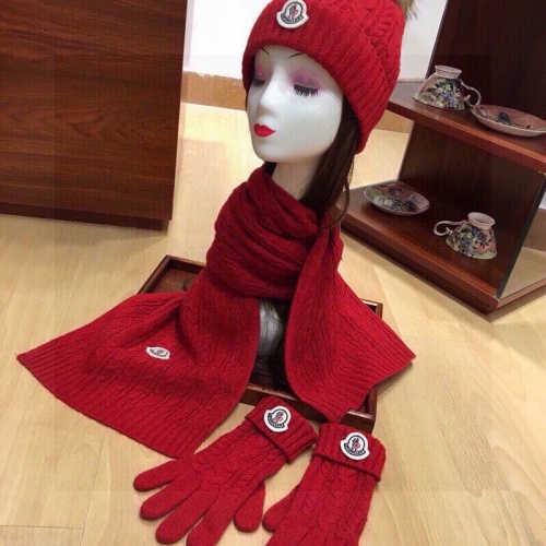 Replica Moncler Hat and Scarf and Glove Set #1265218 $72.00 USD for Wholesale