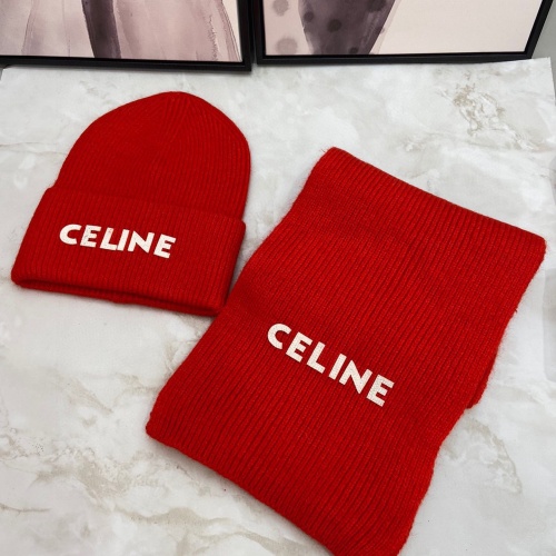 Celine Hat and Scarf Set #1265229 $48.00 USD, Wholesale Replica Celine Hat and Scarf and Glove Set