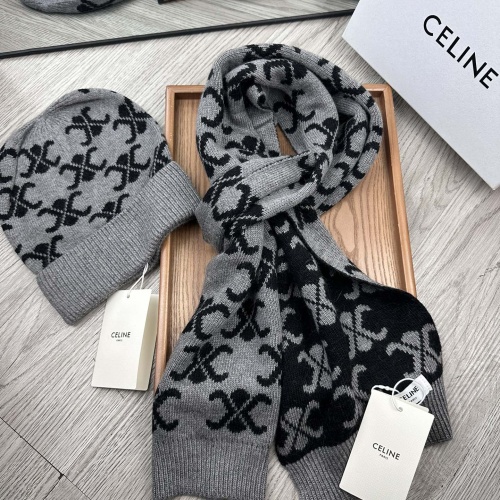 Replica Celine Hat and Scarf Set #1265235 $48.00 USD for Wholesale