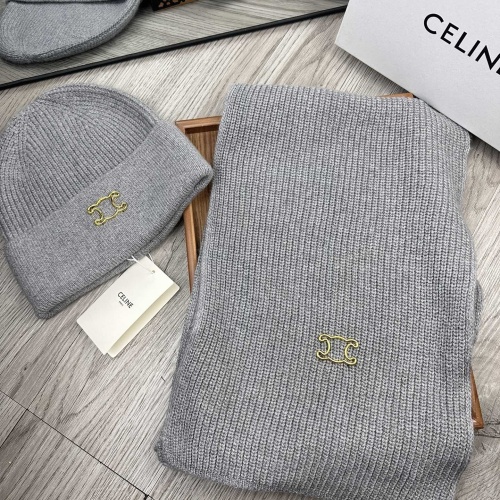 Celine Hat and Scarf Set #1265240 $52.00 USD, Wholesale Replica Celine Hat and Scarf and Glove Set