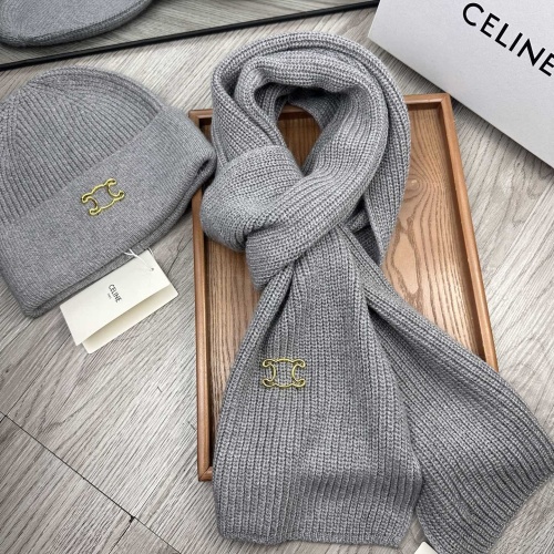 Replica Celine Hat and Scarf Set #1265240 $52.00 USD for Wholesale