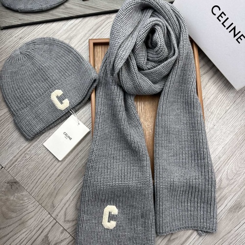 Celine Hat and Scarf Set #1265245 $76.00 USD, Wholesale Replica Celine Hat and Scarf and Glove Set