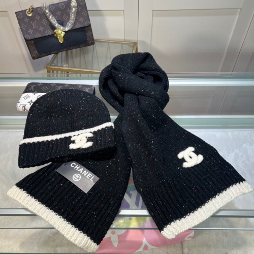 Chanel Hat and Scarf Set #1265265 $48.00 USD, Wholesale Replica Chanel Hat and Scarf and Glove Set