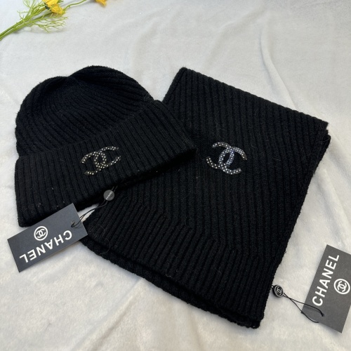 Chanel Hat and Scarf Set #1265271 $48.00 USD, Wholesale Replica Chanel Hat and Scarf and Glove Set