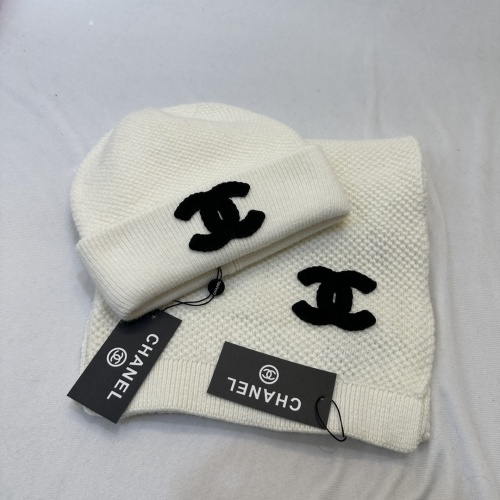 Chanel Hat and Scarf Set #1265272 $48.00 USD, Wholesale Replica Chanel Hat and Scarf and Glove Set