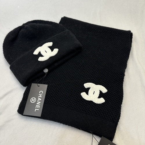 Chanel Hat and Scarf Set #1265276 $48.00 USD, Wholesale Replica Chanel Hat and Scarf and Glove Set