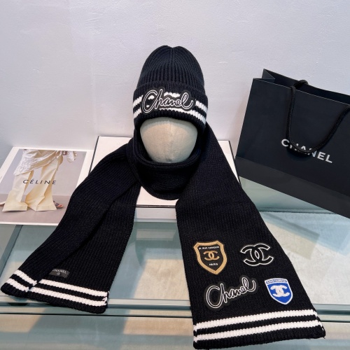 Replica Chanel Hat and Scarf Set #1265278 $48.00 USD for Wholesale