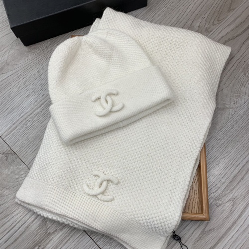 Chanel Hat and Scarf Set #1265303 $52.00 USD, Wholesale Replica Chanel Hat and Scarf and Glove Set