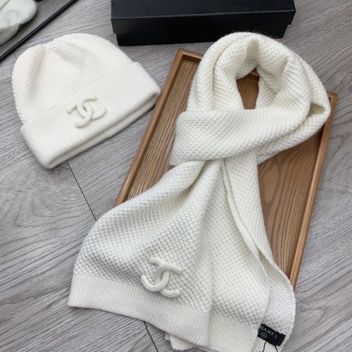 Replica Chanel Hat and Scarf Set #1265303 $52.00 USD for Wholesale