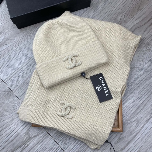 Chanel Hat and Scarf Set #1265304 $52.00 USD, Wholesale Replica Chanel Hat and Scarf and Glove Set