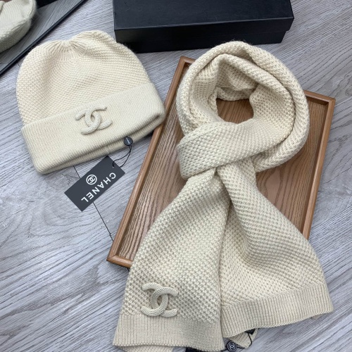 Replica Chanel Hat and Scarf Set #1265304 $52.00 USD for Wholesale