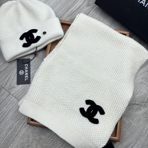 Chanel Hat and Scarf Set #1265307 $52.00 USD, Wholesale Replica Chanel Hat and Scarf and Glove Set