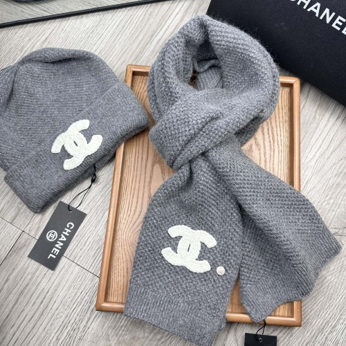 Replica Chanel Hat and Scarf Set #1265310 $52.00 USD for Wholesale