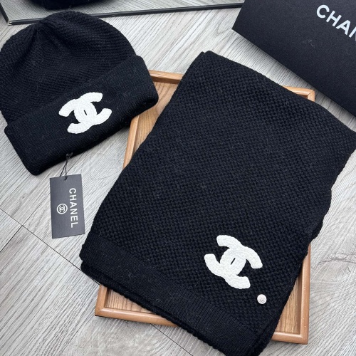 Chanel Hat and Scarf Set #1265311 $52.00 USD, Wholesale Replica Chanel Hat and Scarf and Glove Set