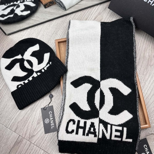 Chanel Hat and Scarf Set #1265313 $52.00 USD, Wholesale Replica Chanel Hat and Scarf and Glove Set