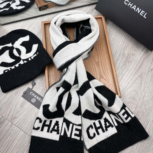 Replica Chanel Hat and Scarf Set #1265313 $52.00 USD for Wholesale