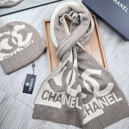 Replica Chanel Hat and Scarf Set #1265315 $52.00 USD for Wholesale