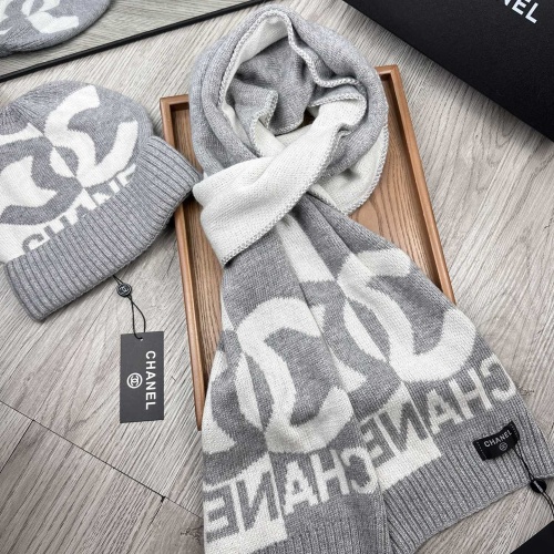 Replica Chanel Hat and Scarf Set #1265317 $52.00 USD for Wholesale