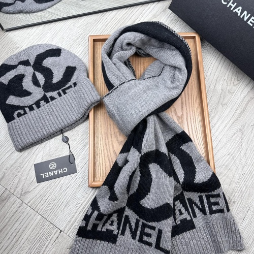 Replica Chanel Hat and Scarf Set #1265321 $52.00 USD for Wholesale