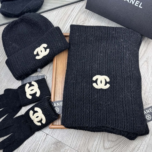 Chanel Hat and Scarf and Glove Set #1265331 $72.00 USD, Wholesale Replica Chanel Hat and Scarf and Glove Set