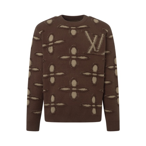 Louis Vuitton LV Sweaters Long Sleeved For Unisex #1265368 $76.00 USD, Wholesale Replica Louis Vuitton LV Sweaters