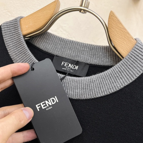 Replica Fendi Sweaters Long Sleeved For Unisex #1265531 $72.00 USD for Wholesale