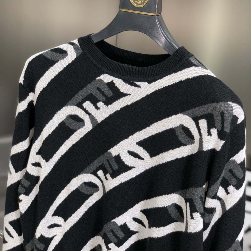 Replica Fendi Sweaters Long Sleeved For Unisex #1265549 $68.00 USD for Wholesale