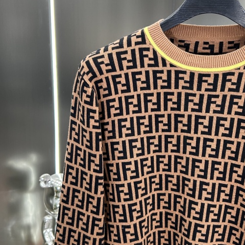 Replica Fendi Sweaters Long Sleeved For Unisex #1265550 $68.00 USD for Wholesale