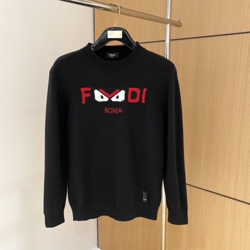 Fendi Sweaters Long Sleeved For Unisex #1265579 $85.00 USD, Wholesale Replica Fendi Sweaters