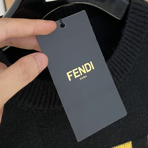 Replica Fendi Sweaters Long Sleeved For Unisex #1265582 $85.00 USD for Wholesale