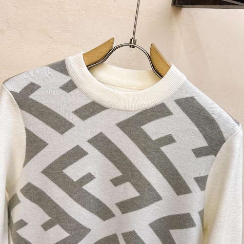 Replica Fendi Sweaters Long Sleeved For Unisex #1265584 $92.00 USD for Wholesale