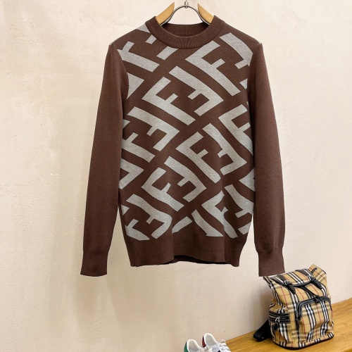 Fendi Sweaters Long Sleeved For Unisex #1265585 $92.00 USD, Wholesale Replica Fendi Sweaters