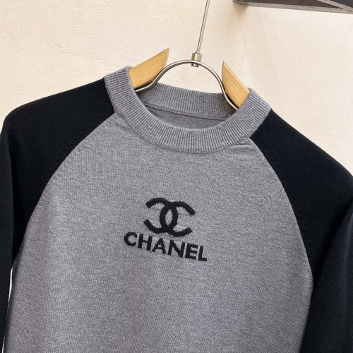 Replica Chanel Sweaters Long Sleeved For Unisex #1265619 $92.00 USD for Wholesale