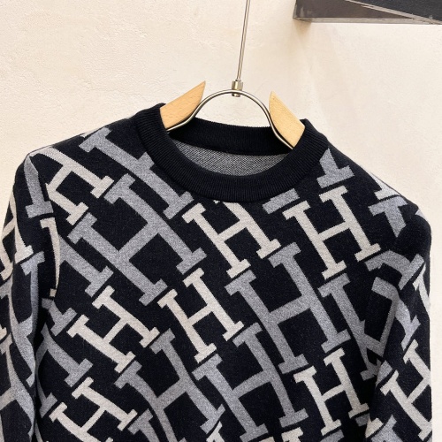 Replica Hermes Sweaters Long Sleeved For Unisex #1265632 $92.00 USD for Wholesale