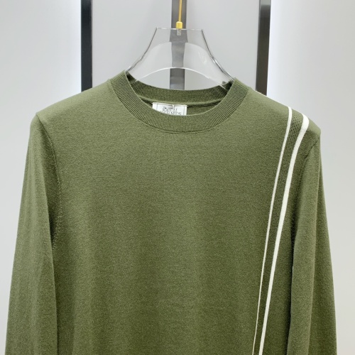 Replica Hermes Sweaters Long Sleeved For Unisex #1265636 $92.00 USD for Wholesale