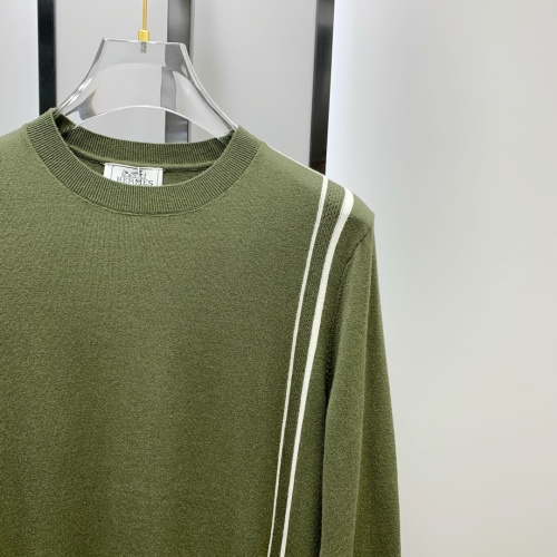 Replica Hermes Sweaters Long Sleeved For Unisex #1265636 $92.00 USD for Wholesale