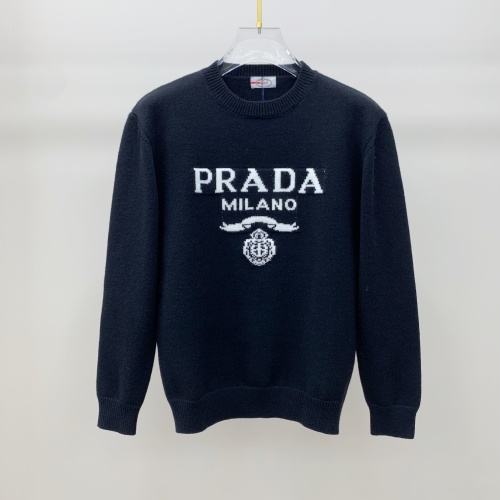 Prada Sweater Long Sleeved For Unisex #1265679 $85.00 USD, Wholesale Replica Prada Sweater