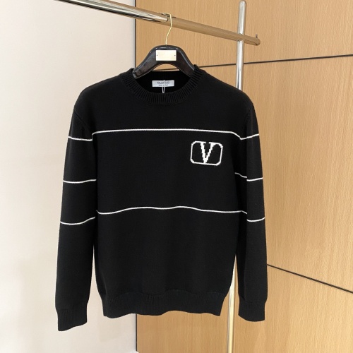 Valentino Sweaters Long Sleeved For Unisex #1265713 $85.00 USD, Wholesale Replica Valentino Sweaters