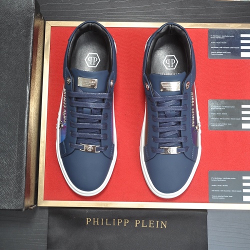 Replica Philipp Plein PP Casual Shoes For Men #1265831 $80.00 USD for Wholesale