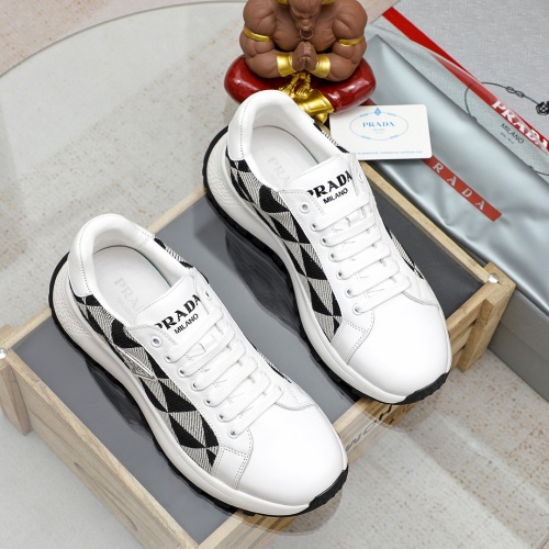 Replica Prada Casual Shoes For Men #1265834 $80.00 USD for Wholesale