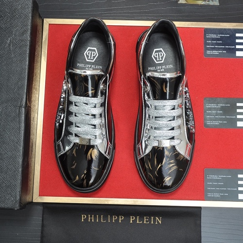 Replica Philipp Plein PP Casual Shoes For Men #1265841 $80.00 USD for Wholesale